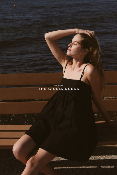 【MONOHA】Claude Button Dress 2 Colors Dresses – Golden Haze
