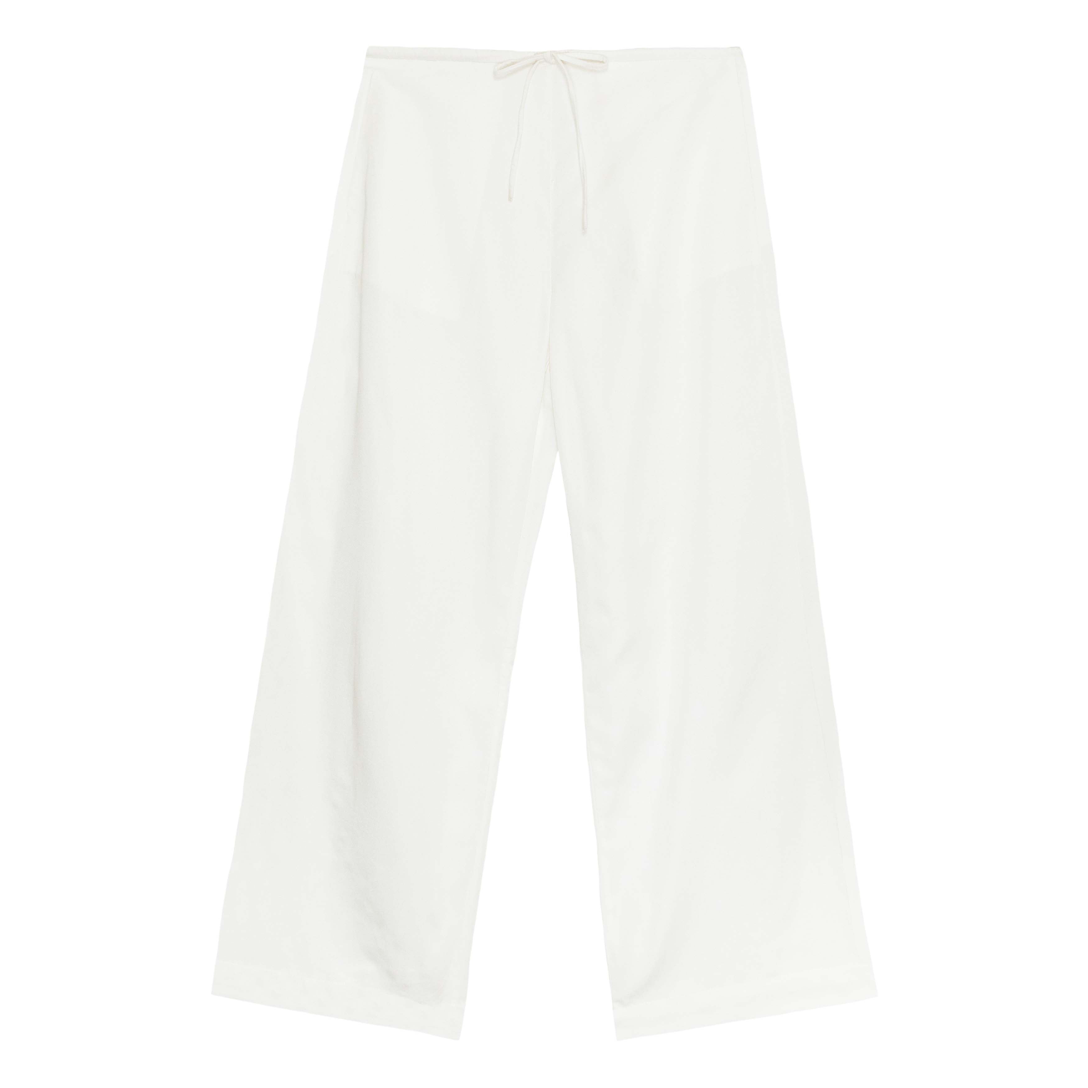 TW. 亘つぐみ Unisex nylon pants Ivory M size TW. 亘つぐみ Unisex nylon pants Ivory M size