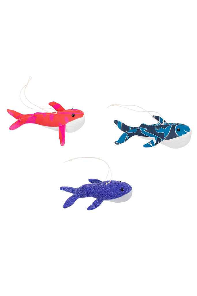 Whale Ornament | Set of 2