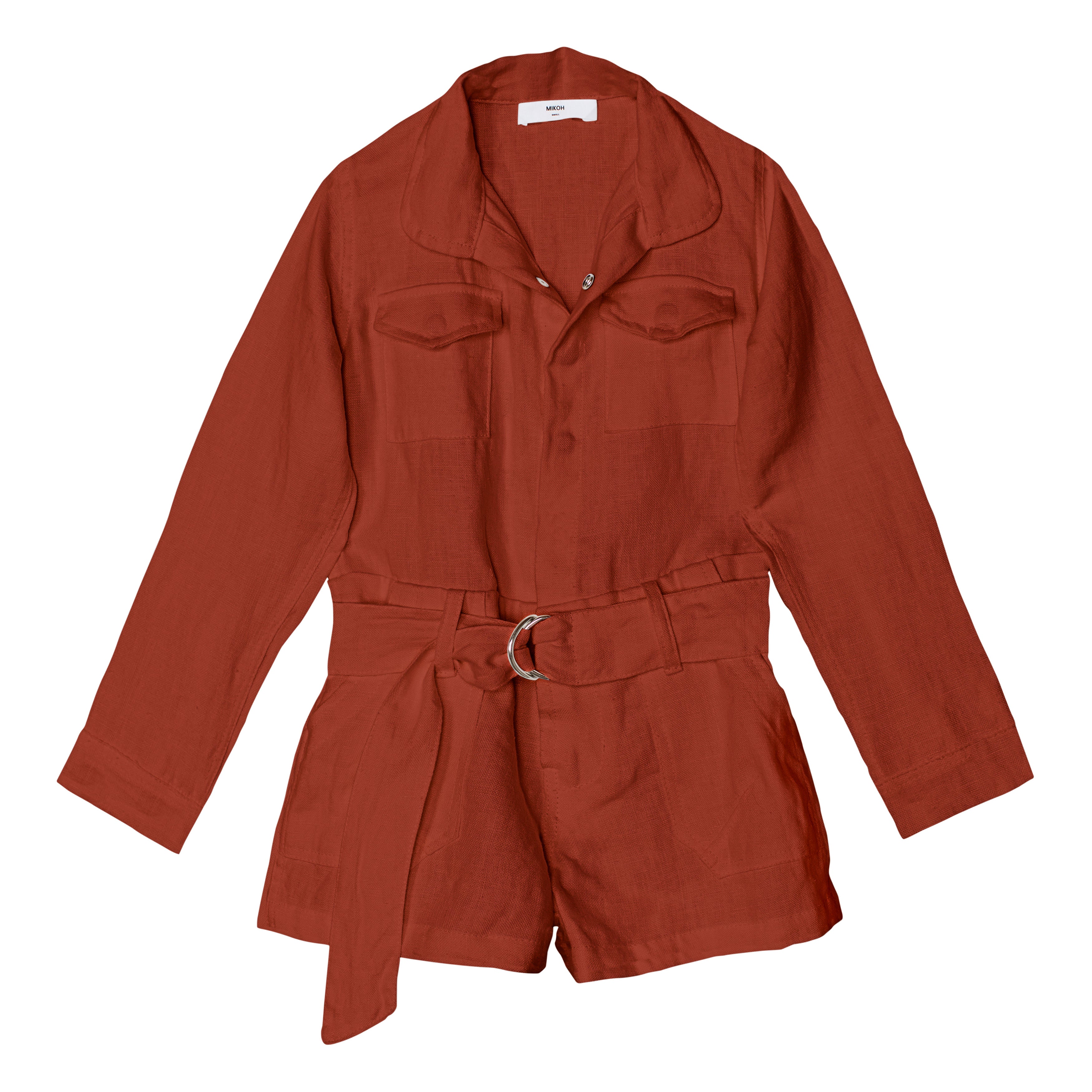 ワンピース herlipto Bicolor-Trim Flared Romper ワンピース herlipto Bicolor-Trim Flared Romper Bicolor-Trim