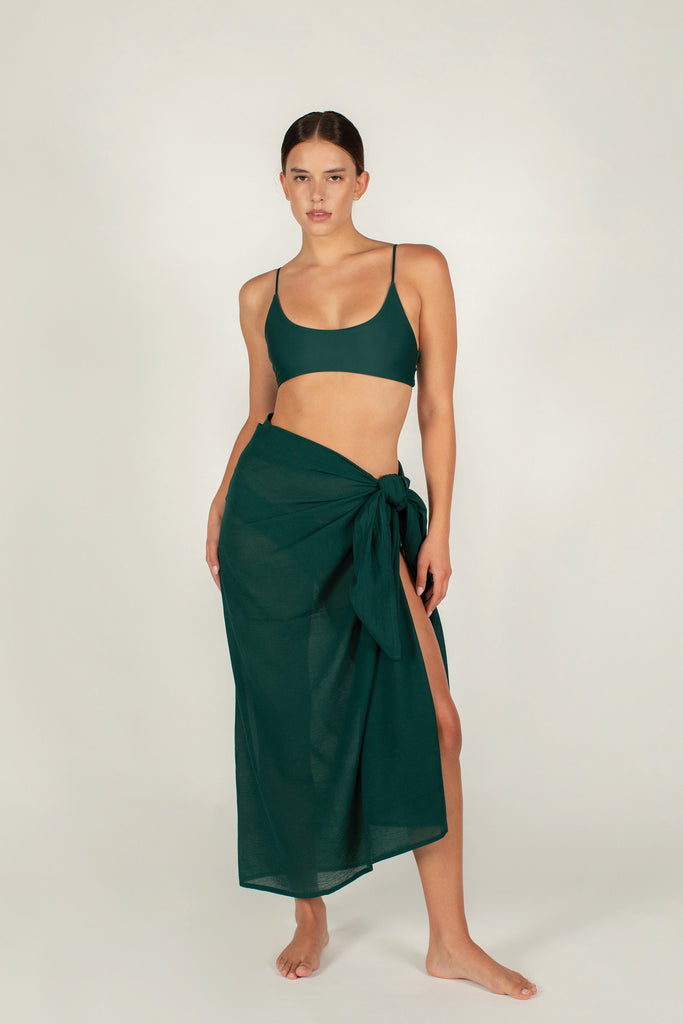 sarong wrap dress Ahe Sarong Wrap – MIKOH