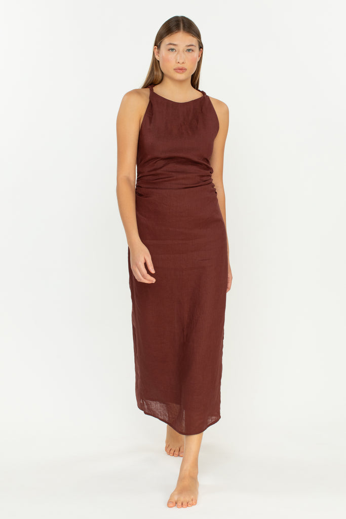 red skims dress Fallon Dress