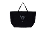 MIKOH Black Cotton Grocery Bag