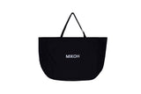 MIKOH Black Cotton Grocery Bag